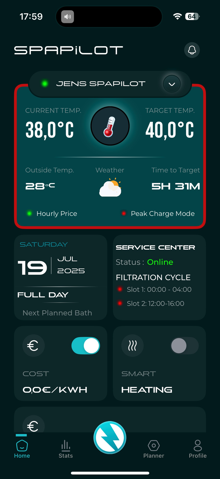 Home screen, part 2