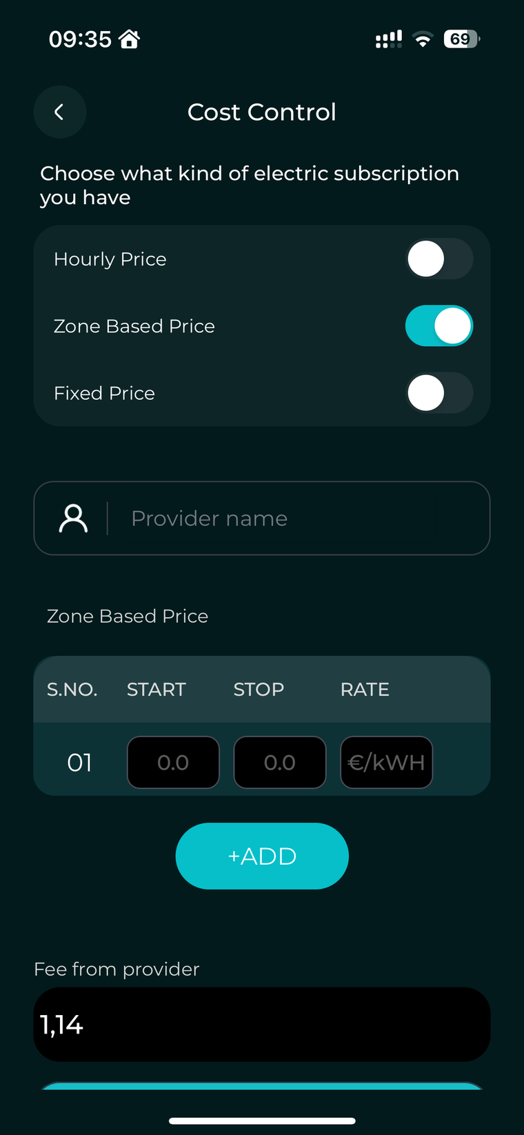 Principles of Planner settings